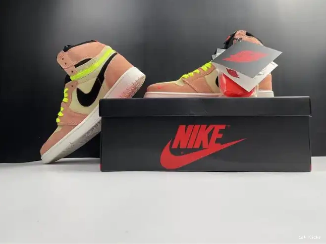 Jordan High Switch Air Peach CW6576-800 1 0520